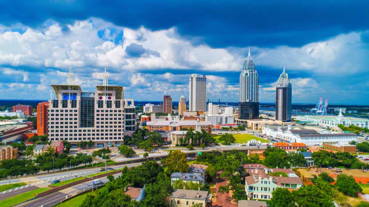Mobile Downtown Mobile Alabama